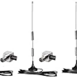 NBR 7dBi External Magnetic Double Coil Antenna with TS9 Male Right Angle Connectors Antenna for Modem Dongle M5 / MR5100 M1 / MR1100, Verizon Jetpack 8800L MiFi Hotspots- 5 pc.-picture-32