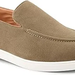 san frissco Mens Ec 17712 Olive Loafer-picture-31