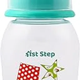 1st Step BPA Free Baby Feeding Bottle with Anti-Colic Nipple (60ml, Blue) (120ml, Mint Green, 1)-picture-14