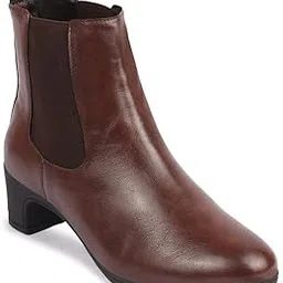 fausto Women Flared Heel Boots-picture-48