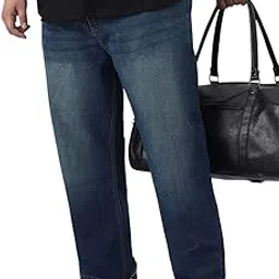 urbano plus Men's Straight Fit Heavy Washed Jeans Stretchable-picture-30