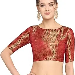 oomph! Women Art Silk Half Sleeve Blouse-picture-52
