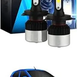 AYW H4 Headlight Car LED Bulb/Tube 9000Im High Defination Cob LED Ultra White 6500k High/Low for Hyundai Eon Model Year 2011 Onwards-image-21