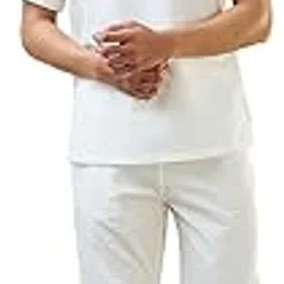 raymond Men Comfort Fit Solid Pattern Cotton Polyester Blend Round Neck Kurta Set-picture-33