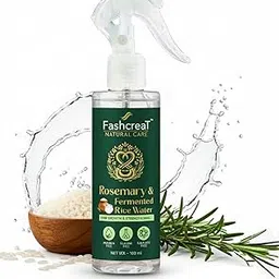 FashcreaT Natural Care Rosemary Water Spray For Hair Growth & Thickness With Rice Water|100% Natural Extract|Soft & Smooth Hair|Controls Hairfall & Adds Shine|Non-Greasy & Fast Absorbing| 100ml.-image-74
