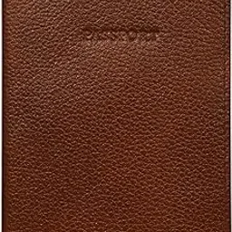 abys Genuine Leather Light Brown Passport Wallet||Passport Cover for Men & Women-picture-11