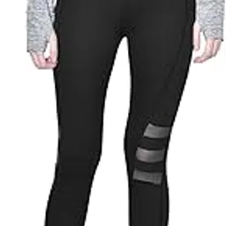 chkokko Women's High Rise Regular Fit Polyester Blend Sports Leggings (JSSTIGHT)-picture-22