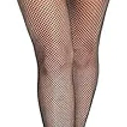 asidea Women's Nylon Spandex High Waist Fish net Stockings Pantyhose tights socks, Free Size-picture-37