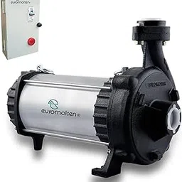 EUROMOLTEN 1.5Hp Open Well Submersible Pump, 5 Star Energy Savings, Dual Carbon Bush Technology, Head 125 ft (Heavy Duty Pump with Cast Iron Impeller) (BEE 5 Star + ISI certified (4m Cable))-picture-10