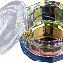 STYLEHEAVEN Nail Art Dappen Dish Glass Bowl With Lid Dodecagon|Health & BeautyNail Care, Manicure & Pedicure|Nail Art Accessories-image-87