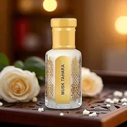 AL-AUF Musk Tahara Attar, Non-Alcoholic, Musky Floral Creamy Fragrance, For Men & Women, Liquid, 12 ml, Long Lasting 8+ Hours-picture-34