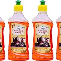 Vedmay Herbals, Kansya Drop copper brass cleaner (Pack of 4)-picture-38