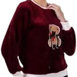 Printed Cotton Sweatshirt for Women – Long Sleeve Casual Pullover-picture-42