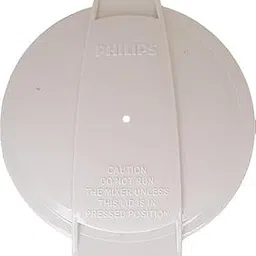 Sutaible for Small/Chutney Jar Lid Philips Mixer Grinders | Mixer Grinder Replacement Parts (Plastic, White) (8.8cm)-picture-24