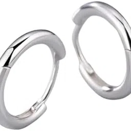 styledose Sterling Silver Hoop Earrings, Small, 925, for Women, Girls, and Men…-picture-53