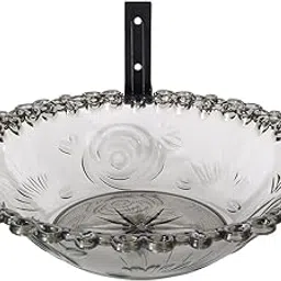 Wall-Mounted Bird Bath Large Capacity Bird Water Bowl for Terrace Lawn Patio Gray|Home & Garden|Yard, Garden & Outdoor Living|Bird & Wildlife Accessories|Birdbaths-picture-25