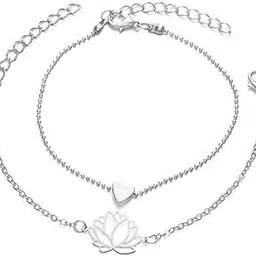 Jewellery Fashion Anklet For Women & Girls Stylish Latest-image-1