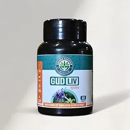 Shuddh Rasayan GUDLIV Tablets with Himalayan Kutki Extract – Natural Liver Cleanser & Detox Support – Ayurvedic Supplement for Healthy Digestion & Immunity (60 Tablets) (3)-picture-11