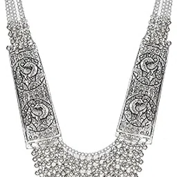 youbella Jewellery for Women Stylish Afghani Tribal Necklace for Women & Girls-picture-54