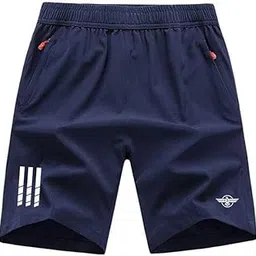 KVM GARMENTS Mens Polyester Yoga Short Men Summer Running Gym Sports Shorts with Pockets Shorts for Men-picture-57