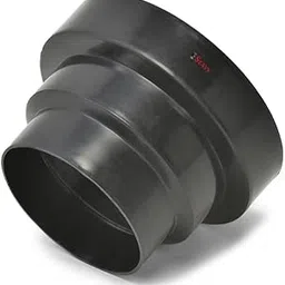 Seavy PVC Chimney Pipe Reducer | Converter Cone (6" to 5" to 4")-picture-21