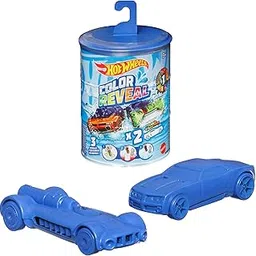 Hot Wheels Color Reveal 2 Pack of 1:64 Scale Vehicles with Surprise Reveal & Repeat Color-Change; Transform Deco with Hot & Ice Cold Water, Surprise Mystery Gift Box for Kids 3 Years Old&Up,Multicolor-image-53