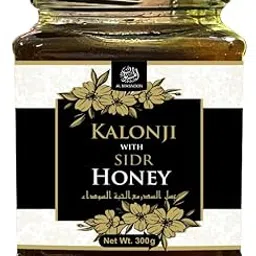 AL MASNOON Blackseed/Kalonji with Sidr Honey 300g (Pack of 1) 100% Natural/No Preservatives Added-picture-10