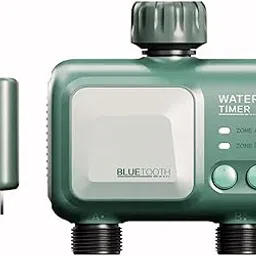 DRIOSE® Drip Irrigation Automatic 2 Outlet Water Timer for Plants || Bluetooth + WiFi with APP & Voice Control 12 Watering Plans || Home Garden, Balcony, Terrace Plants, Outdoor Yards Lawns-picture-40