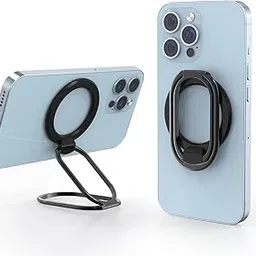 Hamlay Phone Grip Multi Body Folded, Phone Ring Holder, Phone Accessories for iPhone 15/14/13/12 Series and All Android Phones (HM-GRIP-15D-BLACK)-picture-31