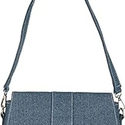 baguzzi DENIM FLAP ZIP CLOSURE SLING BAG WESTERN TRENDY AND CLASSIC SHOULDER BAG FOR LADIES WOMENS GIRLS-picture-53