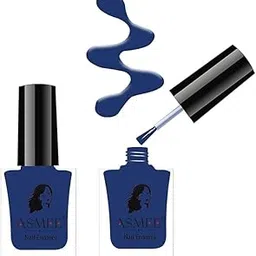 ASMEE Classic Nail PoliASMEE Classic Nail Polish | Quick Dry | Glossy Gel Finish | Long Lasting & Paraben-Free | Non-Toxic Nail Paint for Women | 10mlsh, Quick Dry, Glossy Gel Finish, Pink, 10 ml (Dazzling blue)-picture-47
