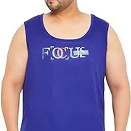 bigbanana Plus Size Men's Regular Fit Printed Vest-picture-14