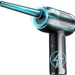 Cordless Electric Air Duster,Compressed Air Dusters,10000mAh Battery Portable Air Duster,3 Gear Fast Charging Air Duster for Keyboard Cleaning-picture-51