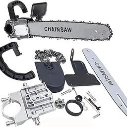 Inditrust 1pc 11.5inch DIY Electric Chain Saw Converter Bracket Tree Felling Angle Grinder for Woodworking Tool-picture-27