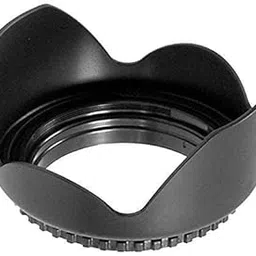 Boosty® Replacement Lens Hood 49mm Flower Lens Hood Black Color Screw Mount for Canon Nikon Sony Olympus Pentax & All Other Digital SLR Cameras (49mm Rev Lens Hood)-image-85