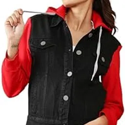 campus sutra Women's Jacket For Casual Wear | Lapel Collar | Long Cuffed Sleeves | Button Closure | Jacket Crafted With Comfort Fit For Everyday Wear-picture-56