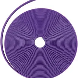 SAZ DEKOR 26Ft/8M New Car Wheel Hub Rim Protector Sticker Tire Guard Strip Purple-image-24