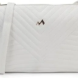 metro Women Casual PU Soft Body Zipper closure Quilted Sling Bag-picture-17