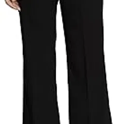 amazon brand - symbol Women's Flared Mid Rise Ankle Length Trouser (Formal Office Wear| Business Casual Pants | Available in Plus Size)-picture-23