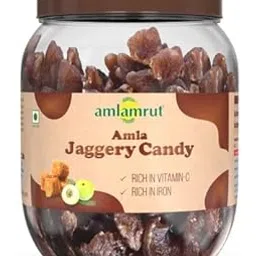 Amlamrut Amla Jaggery Candy 250 GM | Rich in Vitamin C and Iron | Natural Sweet |No artificial colour or Flavour-picture-60