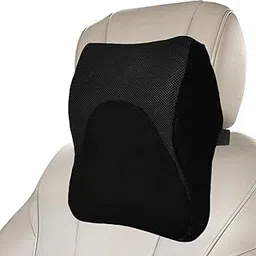 Billebon Car Neck Rest Orthopedic Pillow Headrest Pillow Memory Foam Neck Support for Car Seat, Office Chair, Car Pillows and Cushions for Head & Neck Support in Travel with Washable Cover-picture-42