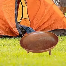 Enakshi® Camping Fire Pit Campfire Compact Outdoor Fire Bowl for Terrace Hiking Beach|Home & Garden | Yard, Garden & Outdoor Living | Outdoor Cooking & Eating | Fire Pits & Chimineas-picture-26