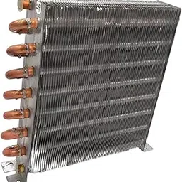 Shellless Refrigerator Condenser DIY Copper Tube Shellless Freezer Condenser 195x210mm-picture-12