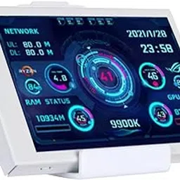3.5 inch IPS USB Mini Screen AIDA64 PC CPU RAM HDD Data Monitor Computer Temperature Display Type-C Sub Screen White-picture-29