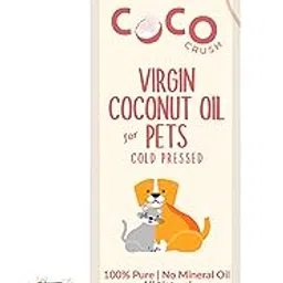 100% Organic Virgin Coconut Oil for Pets | for Dogs & Cats of All Breeds & Sizes | All-Natural, Cold-Pressed, & Safe | Healthy Skin, Shiny Coat, Digestive Health, & Energy (200ml)-image-5