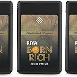 Riya Born Rich Pocket Perfume for Men | Eau De Parfum With Long Lasting Fragrance | Citrus Woody Scent | Luxurious Vogue Scent - Pack of 3 (18 ML Each)-picture-12