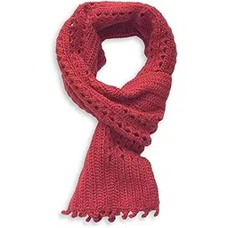 Crochet Handmade Woolen Muffler For Women-image-2