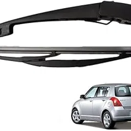 Kylo Rear Windshield Wiper Arm and Blade set Kit | Dicky/Diggi Arm and Blade Set | Back Wiper Kit - Replacement for Swift (All Models)-image-68