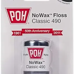 POH Dental Floss Unwaxed 100 Yards - 12 Rolls Per Box-picture-43