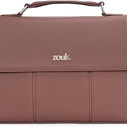 zouk Rhea Kapoor Satchel Bag | Elegant Vegan Leather Handbag for Women |-picture-6